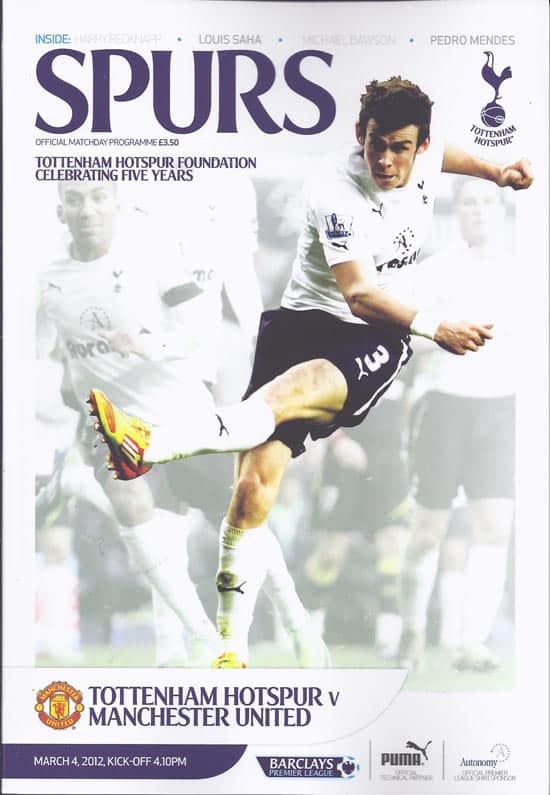 Tottenham Hotspur FC v Manchester United FC